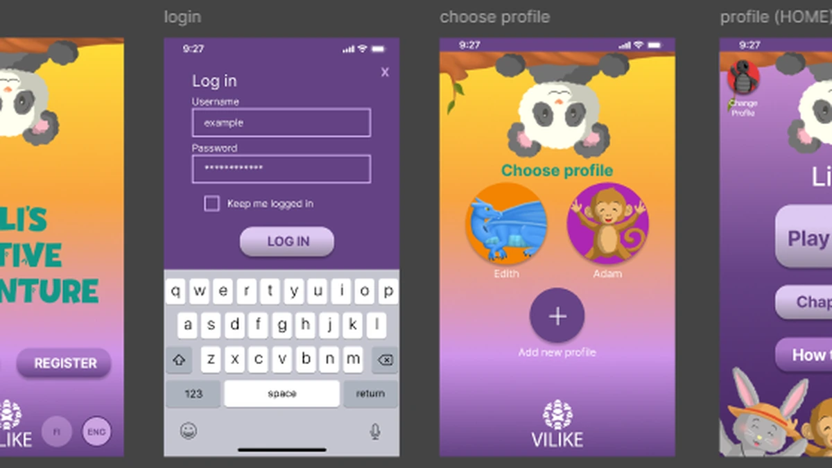 Vilike - Movement Learning App Redesign thumbnail